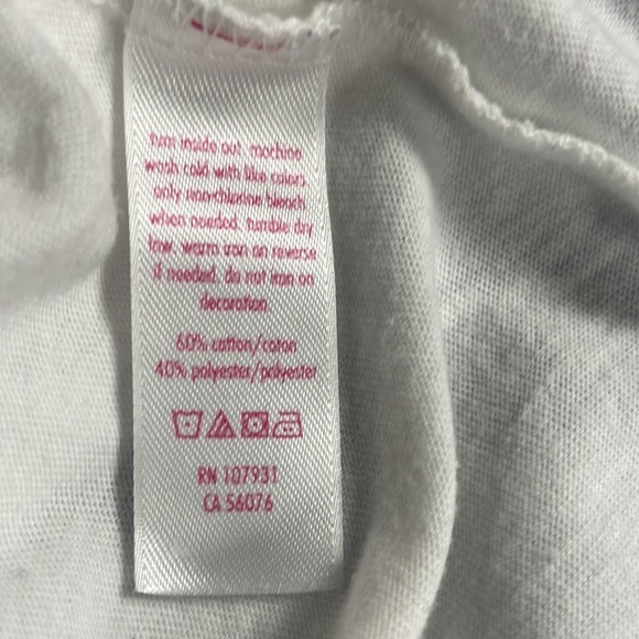 Justice Girls' short sleeve Tee, 14, raised colorful cupcake 'beads'  good cond. - Picture 6 of 6